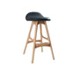 Contemporary Upholstered Faux Leather Bar Stool with Solid Wood Base Clearhalo 'Bar Furniture' 'Bar Stools' 'bar_stools' 'furn' 'furn_bar_stools' 'Furniture' 'Kitchen & Dining Furniture' 1200x1200_c6420e7f-61b7-4e6d-8e75-272511269255