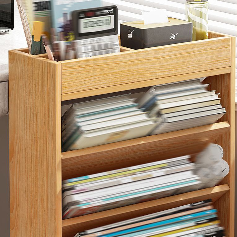 Contemporary Style Bookcase Wooden Book Shelf for Home Office Clearhalo 'Bookcases' 'furn' 'furn_bookcases' 'Furniture' 'furniture_bookcases' 'kitchen' 'kitchen_bookcases' 'Living Room Furniture' 'Office Furniture' 1200x1200_c64299c7-8ece-4ff8-a1af-58b6386dcab6