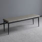 Modern Solid Color Seating Bench Upholstered Bench with Cushioned Clearhalo 'Benches' 'Chairs & Seating' 'furn' 'furn_benches' 'Furniture' 'Living Room Furniture' 1200x1200_c642a021-5806-4725-8f57-ce077c5d00af