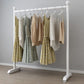 Modern Minimalist Metallic Coat Rack Free Standing 2 Leg Base Coat Rack Clearhalo 'Entry & Mudroom Furniture' 'furn' 'furn_hall_tree_coat_racks' 'Furniture' 'Hall Trees & Coat Racks' 'hall_tree_coat_racks' 1200x1200_c6469d51-106c-4f1c-a862-cf8be3025727