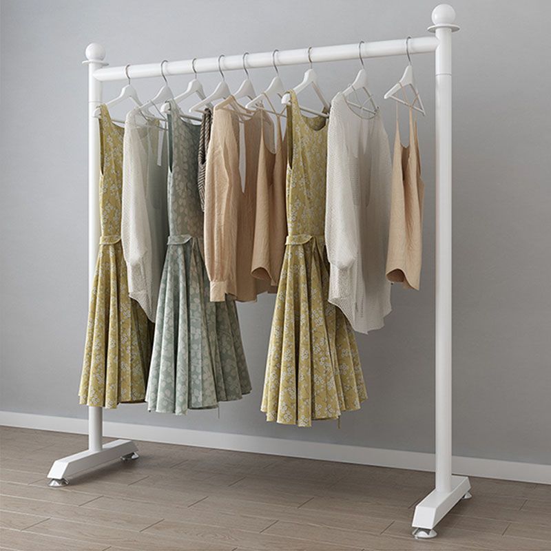 Modern Minimalist Metallic Coat Rack Free Standing 2 Leg Base Coat Rack Clearhalo 'Entry & Mudroom Furniture' 'furn' 'furn_hall_tree_coat_racks' 'Furniture' 'Hall Trees & Coat Racks' 'hall_tree_coat_racks' 1200x1200_c6469d51-106c-4f1c-a862-cf8be3025727