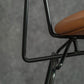 Leather Contoured Seat Barstool Industrial Metal Counter Stool with Backrest 1 Piece Clearhalo 'Bar Furniture' 'Bar Stools' 'bar_stools' 'furniture_bar_stools' 'Kitchen & Dining Furniture' 'kitchen&dining_furn' 'kitchen' 'kitchen_furn' Furniture' 1200x1200_c6472dc9-efa4-4b93-99b7-c8777f6fd927