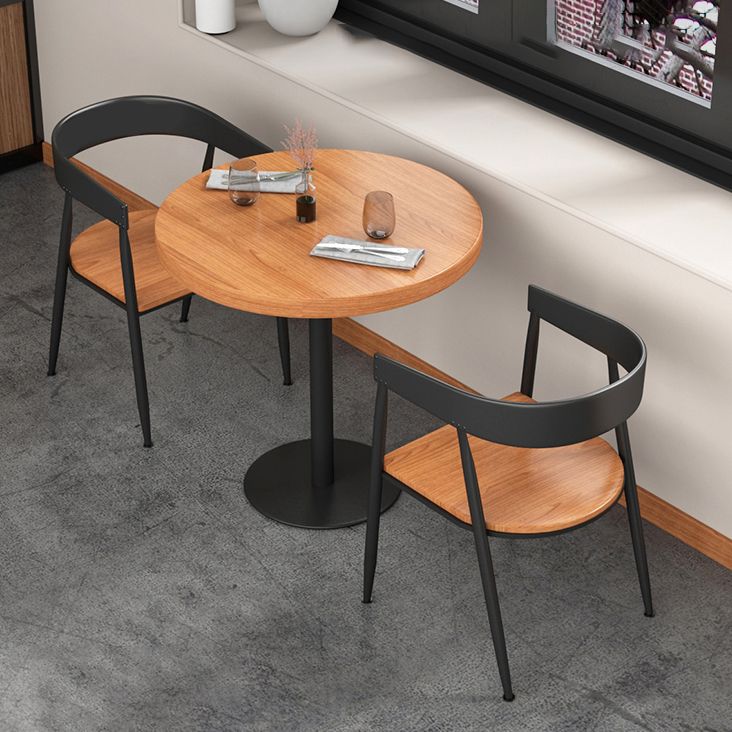 Ensemble de restauration moderne 1/3/4/5 PCS Metal Frame Table et chaises