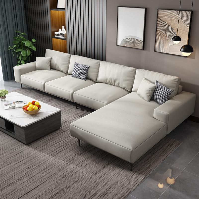 Cuscino contemporaneo indietro sezionale con braccia incassate per 4 persone