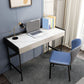 Stone Contemporary Writing Desk Bedroom Office Desk with Black Legs Clearhalo 'furn' 'furn_office_desk' 'Furniture' 'Office Desks' 'Office Furniture' 'office_desk' 1200x1200_c6540ed2-6f2e-4c35-a1d8-f90dd8f605b8