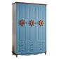 Hinged Wardrobe Cabinet with Legs Coastal Wooden Wardrobe Armoire Clearhalo 'Armoires & Wardrobes' 'armoires_wardrobes' 'Bedroom Furniture' 'furn' 'furn_armoires_wardrobes' 'Furniture' 1200x1200_c6549442-0141-4aea-b562-faf3aa0a0917