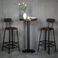 Industrial Brown Counter Stool Leather Square Stool with Black Metal Frame Clearhalo 'Bar Furniture' 'Bar Stools' 'bar_stools' 'furn' 'furn_bar_stools' 'Furniture' 'Kitchen & Dining Furniture' 1200x1200_c65fb731-3a54-47e1-8778-f6aa4f340df4