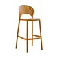 Modern Style Plastic Bar Stool with Footrest Low Back Outdoor Stackable Bar Stool Clearhalo 'Bar Furniture' 'Bar Stools' 'bar_stools' 'furn' 'furn_bar_stools' 'furniture_bar_stools' 'Kitchen & Dining Furniture' 'kitchen&dining_furn' 'kitchen' 'kitchen_furn' Furniture' 1200x1200_c664b925-602f-4cd6-bd18-f48cd1af4add