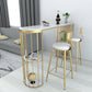 Rectangle Stone Bar Table Traditional Luxury Bar Dining Table with Sled Base Clearhalo 'Bar Furniture' 'Bar Tables' 'bar_tables' 'Furniture' 'furniture_bar_tables' 'Kitchen & Dining Furniture' 1200x1200_c6665ce5-4767-41c8-9eb9-003512ec1cda