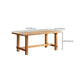 Industrial 1/4/6 Pieces Dining Set Rectangle Pine Wood Dining Table for Dining Room