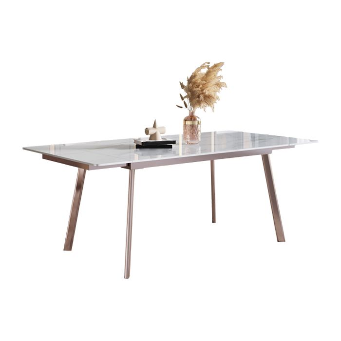 Glam 1/4/5/7 Pieces Dining Set Sintered Stone Dining Table Set with Leather Chairs Clearhalo 'Dining Room Sets' 'Dining Tables & Seating' 'dining_room_set' 'furn' 'furn_dining_room_set' 'Furniture' 'furniture_dining_room_set' 'Kitchen & Dining Furniture' 'kitchen&dining_furn' 'kitchen' 1200x1200_c667cf3a-f4ee-46d4-8775-ab76eff2272c