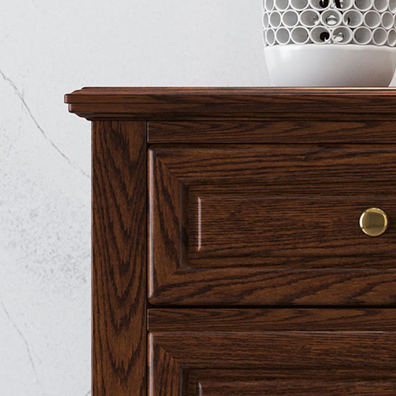 Slaapkamer verticale opbergkist glamour houten borst met laden