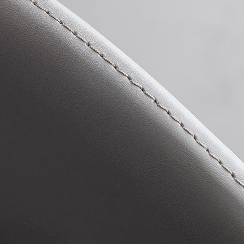 Contemporary Style Leather Chair Arm Parsons Chair with Wooden Legs for Kitchen Clearhalo ' kitchen&dining_furn' 'Dining Chairs' 'Dining Tables & Seating' 'dining_chair' 'furn' 'furn_dining_chair' 'Furniture' 'furniture_dining_chair' 'Kitchen & Dining Furniture' 'kitchen' 1200x1200_c66d7452-37be-49c8-a3de-7655ef3c2881