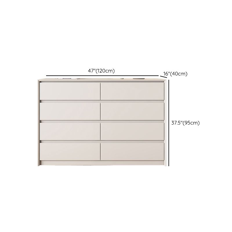 Modern de almacenamiento Cofre de almacenamiento horizontal Coffiser de techo de almacenamiento con cajones