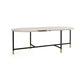 Round Marble Top Coffee Table Glam 4 Legs Coffee Cocktail Table Clearhalo 'Coffee & Accent Tables' 'Coffee Tables' 'coffee_tables' 'furn' 'furn_coffee_tables' 'Furniture' 'Living Room Furniture' 1200x1200_c66e394a-e9aa-487b-933c-ae844c94402f