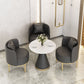 Luxury Sintered Stone Top Dining Table Indoor Round Table with Metal Pedestal Clearhalo 'Dining Tables & Seating' 'Dining Tables' 'dining_table' 'furn' 'furn_dining_table' 'Furniture' 'furniture_dining_table' 'Kitchen & Dining Furniture' 'kitchen' 'kitchen_dining_table' 1200x1200_c674b2ef-4e46-41d2-bf72-f9025ec2f037