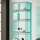 Contemporary Closed Back Standard Bookshelf Acrylic Bookcase with Shelves for Study Room Clearhalo 'Bookcases' 'furn' 'furn_bookcases' 'Furniture' 'Office Furniture' 1200x1200_c67be488-9c0f-4e71-bf3f-dad27f26383f