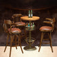 Industrial Solid Wood Bar Table Set 1/3/4/5 Pieces Counter Table with High Stools Clearhalo 'Bar Furniture' 'furn' 'furn_home_bar_bar_sets' 'Furniture' 'Home Bars & Bar Sets' 'home_bar_bar_sets' 'Kitchen & Dining Furniture' 1200x1200_c67d767c-1ff0-420b-916b-24979dd4719d