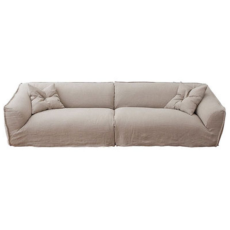 Contemporary Tight Back Sofa 29.53"High Tuxedo Arm Sofa,Beige Clearhalo 'furn' 'furn_sofas' 'Furniture' 'furniture_sofas' 'kitchen' 'kitchen_sofas' 'Living Room Furniture' 'Sofa' 'sofas' 1200x1200_c67ebd9d-a589-4fbe-9cc5-e19dd15fcd66