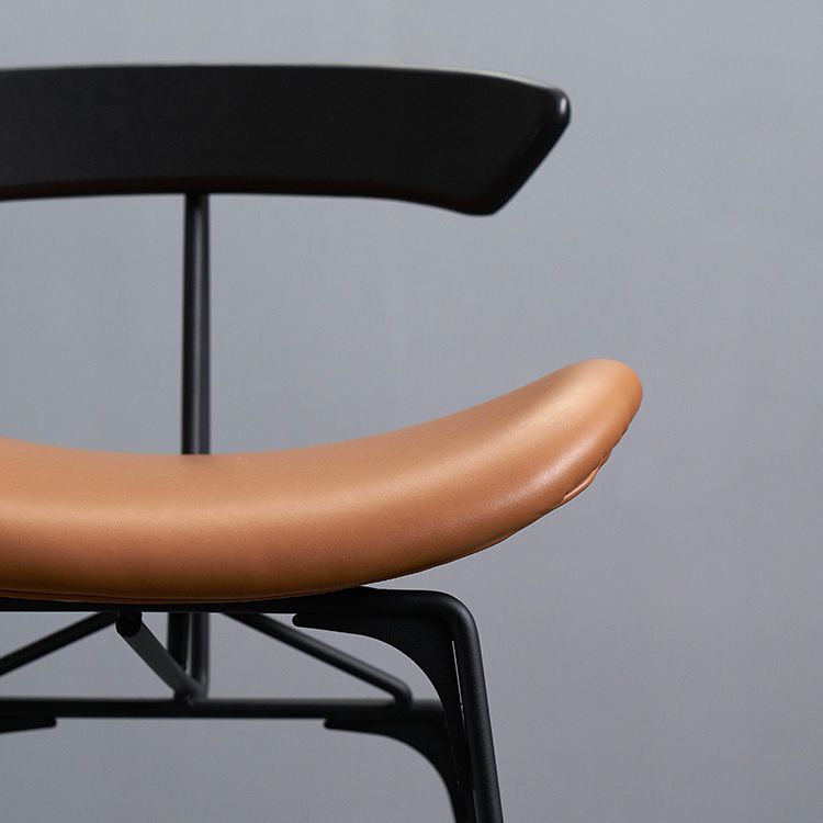 31.50" Industrial Bar and Counter Stool Low Back Stool with 4 Legs in Black Clearhalo 'Bar Furniture' 'Bar Stools' 'bar_stools' 'furn' 'furn_bar_stools' 'furniture_bar_stools' 'Kitchen & Dining Furniture' 'kitchen&dining_furn' 'kitchen' 'kitchen_furn' Furniture' 1200x1200_c682d6f5-b682-4290-8ce4-7585fd9ef078