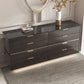 16.38-inch Width Storage Chest Modern Storage Chest Dresser with 3/8/5 Drawers Clearhalo 'Bedroom Furniture' 'Dressers & Chests' 'dressers_chests' 'furn' 'furn_dressers_chests' 'Furniture' 1200x1200_c68391d6-7e67-4f88-8116-fa84cf153ed8