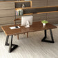 Modern Brown Top Office Desk Solid Wood Writing Desk for Home Clearhalo 'furn' 'furn_office_desk' 'Furniture' 'Office Desks' 'Office Furniture' 'office_desk' 1200x1200_c6854ca0-4e61-4daf-ac30-7624778ee83e