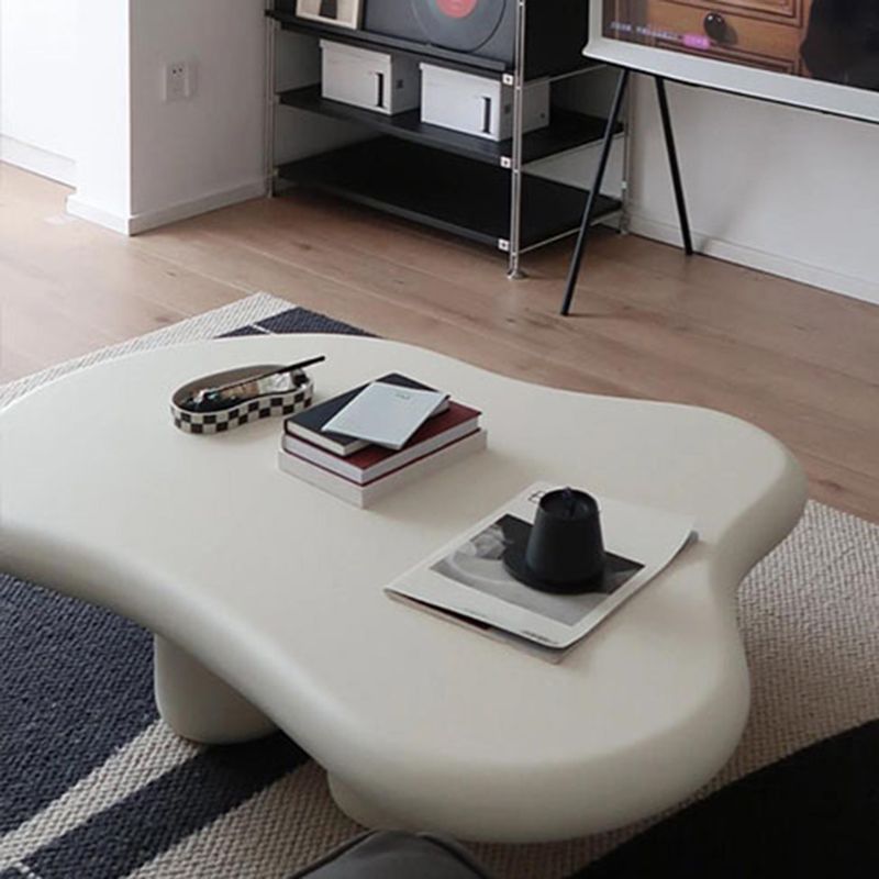Modern Wood Geometric Coffee Cocktail Table 4 Legs 1 Coffee Table Clearhalo 'Coffee & Accent Tables' 'Coffee Tables' 'coffee_tables' 'furn' 'furn_coffee_tables' 'Furniture' 'Living Room Furniture' 1200x1200_c686ae0c-5085-4eae-bd50-636b32d3c4ef