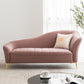 Glam with Arms Chaise Flared Arms with Legs for Bedroom Living Room Clearhalo 'Chairs & Seating' 'Chaise Lounge' 'chaise_lounge' 'furn' 'furn_chaise_lounge' 'Furniture' 'Living Room Furniture' 1200x1200_c68c27c8-72e3-4de6-940e-8514be602c25