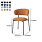 Glam Style Dining Chair Upholstered Open Back Dining Chair for Home Clearhalo 'Dining Chairs' 'Dining Tables & Seating' 'dining_chair' 'furn' 'furn_dining_chair' 'Furniture' 'furniture_dining_chair' 'Kitchen & Dining Furniture' 1200x1200_c68f4c8d-e171-4e06-96ad-fdf8cc63f7e1