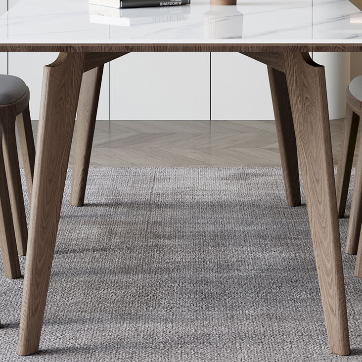 Modern Rectangle Sintered Stone Top Dining Set 1/4/5/7 Pieces Dining Table with Chairs Clearhalo 'Dining Room Sets' 'Dining Tables & Seating' 'dining_room_set' 'furn' 'furn_dining_room_set' 'Furniture' 'furniture_dining_room_set' 'Kitchen & Dining Furniture' 1200x1200_c68ff780-f10f-4df5-9f04-e027fa576c1d