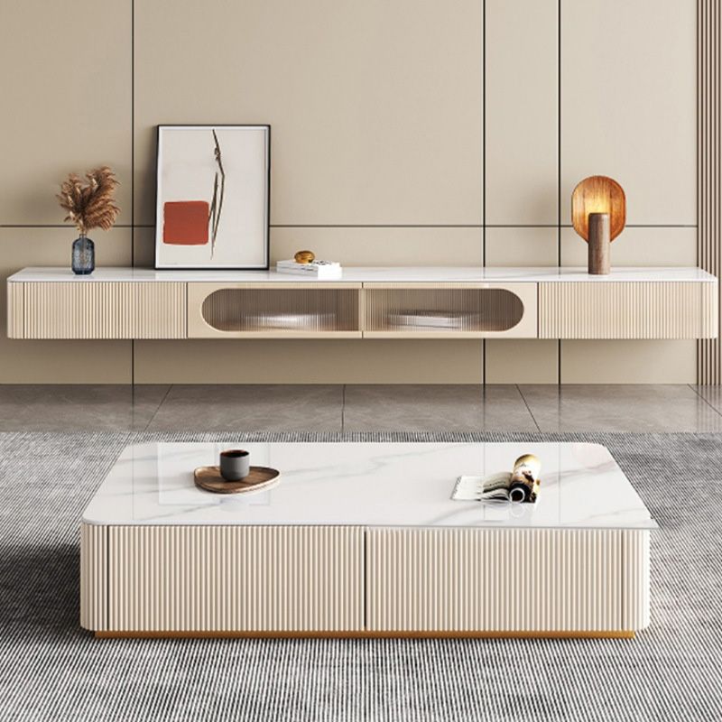 Modern Media Console TV Stand Stone TV Stand for Living Room Clearhalo 'furn' 'furn_tv_stands_entertainment_centers' 'Furniture' 'Living Room Furniture' 'TV Stands & Entertainment Centers' 'TV Stands & Media Storage Furniture' 'tv_stands_entertainment_centers' 1200x1200_c691a692-0c9f-467d-83b9-be3df1973ad7