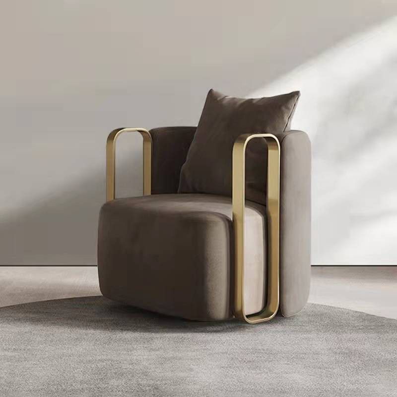 27.16" High Armchair Recessed Arms Included Chair for Living Room Clearhalo 'Accent Chairs' 'accent_chairs' 'Chairs & Seating' 'furn' 'furn_accent_chairs' 'Furniture' 'Living Room Furniture' 1200x1200_c6920036-f9ee-4b61-ae14-fa5e0eaf763f