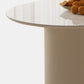 Kitchen Contemporary Dinner Table Double Pedestal Dining Table