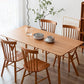 Contemporary Rectangle Dining Table Solid Wood Table with 4 Legs for Home Kitchen Dinner Clearhalo ' dining_table' 'Dining Tables & Seating' 'Dining Tables' 'furn' 'furn_dining_table' 'Furniture' 'furniture_dining_table' 'Kitchen & Dining Furniture' 'kitchen&dining_furn' 'kitchen' 'kitchen_dining_table' 1200x1200_c69678e4-8edb-48c8-aeba-93cf8d9672bc