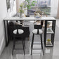 1/2/3 Pieces Bar Table Set Modern Rectangle Sintered Stone Bar Table with Low Back Stools Clearhalo 'Bar Furniture' 'furn' 'furn_home_bar_bar_sets' 'Furniture' 'Home Bars & Bar Sets' 'home_bar_bar_sets' 'Kitchen & Dining Furniture' 1200x1200_c699119b-5f04-43ab-ba10-4a55c32aa52c