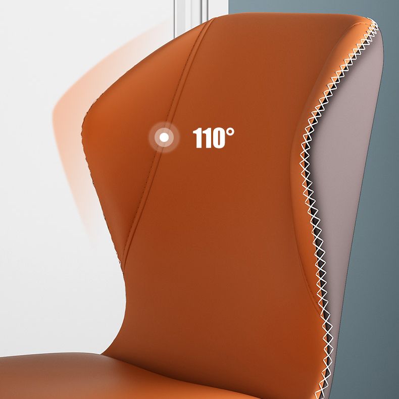 Wingback Upholstered Armless Dining Chairs Side Chairs with Metal Legs Clearhalo ' kitchen&dining_furn' 'Dining Chairs' 'Dining Tables & Seating' 'dining_chair' 'furn' 'furn_dining_chair' 'Furniture' 'furniture_dining_chair' 'Kitchen & Dining Furniture' 'kitchen' 1200x1200_c6997fb2-7126-4116-8dbf-0091b4667957