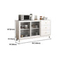 Ritmo rettangolare sideboard mobile da cucina in legno contemporaneo
