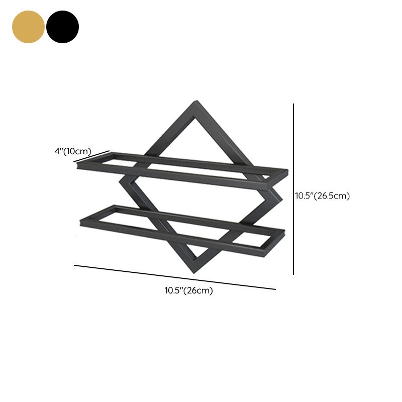 Portabottiglie a parete in metallo glam porta bottiglia semplice per cucina