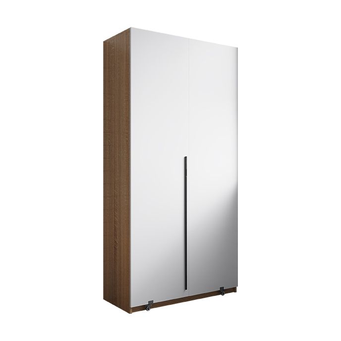 Modern Sideboard Cabinet Faux Wood Sideboard Table with Doors for Kitchen Clearhalo 'buffet_sideboard' 'Buffets & Sideboards' 'furn' 'furn_buffet_sideboard' 'Furniture' 'Kitchen & Dining Furniture' 1200x1200_c69b0376-3d67-41e2-a76f-557b4f5001b7