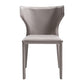 Modern Style Wingback Dining Chairs Faux Leather Home Side Chair Clearhalo 'Dining Chairs' 'Dining Tables & Seating' 'dining_chair' 'furn' 'furn_dining_chair' 'Furniture' 'Kitchen & Dining Furniture' 1200x1200_c69b302e-4d3b-4982-b698-4f1a23bb2e04