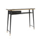 Industrial Marble Pub Table with Rectangle Table Top Legs Table - 41.3" H Clearhalo 'Bar Furniture' 'Bar Tables' 'bar_tables' 'furn' 'furn_bar_tables' 'Furniture' 'furniture_bar_tables' 'Kitchen & Dining Furniture' 1200x1200_c69c9b6a-e4e7-498b-9780-02c79e8af368