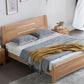 Modern Solid Wood Panel Bed Natural Rectangular Standard Bed with Headboard Clearhalo 'Bedroom Furniture' 'Beds' 'furn' 'furn_beds' 'Furniture' 1200x1200_c69ea5c7-b8c6-4b4d-b87b-b36de69ceed8