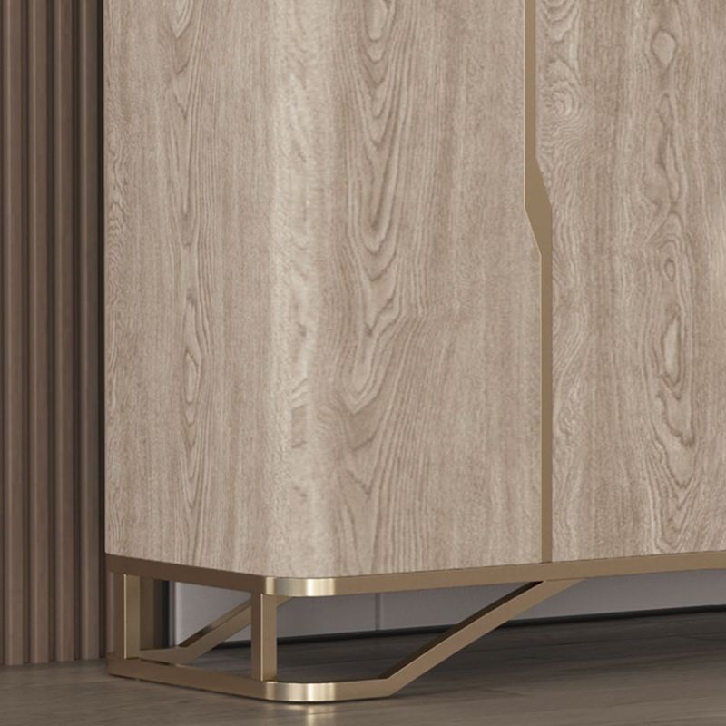 Tavolo da tavolo da tavolo a buffet glam tavolo da sideboard con porte per soggiorno