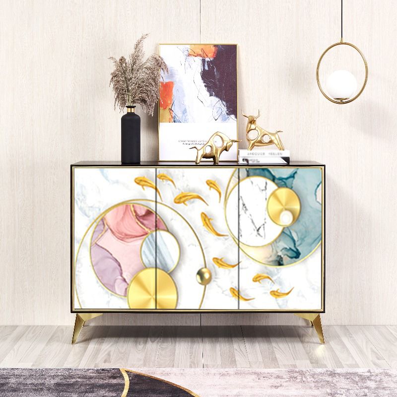 Cabinets Living Room Buffet Stand Wood Adjustable Shelving Buffet Table Clearhalo 'buffet_sideboard' 'Buffets & Sideboards' 'furn' 'furn_buffet_sideboard' 'Furniture' 'furniture_buffet_sideboard' 'Kitchen & Dining Furniture' 1200x1200_c6ad85b0-063b-4c16-8af0-7a9917612294