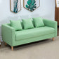 Linen Standard Square Arm Sofa Couch Contemporary Tight Back Sofa Set Clearhalo 'Furniture' 'furniture_sofas' 'Living Room Furniture' 'Sofa' 'sofas' 1200x1200_c6b42f57-684a-4b7d-a325-7d6b25b84675