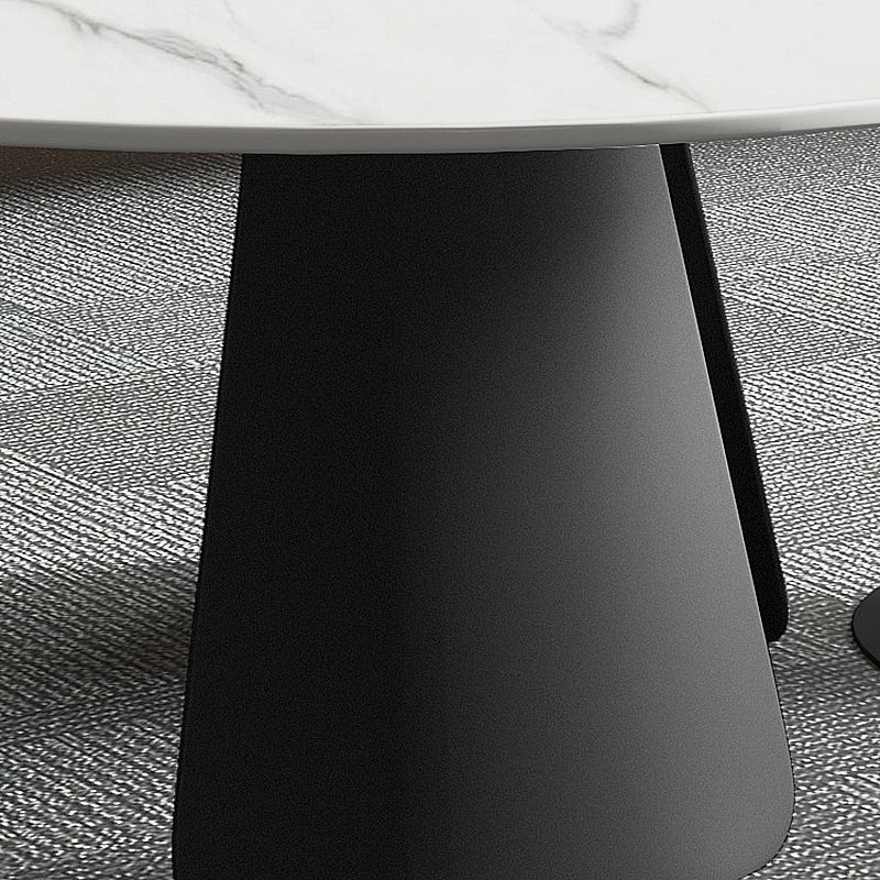 Tavolino da cocktail in stile moderno tavolino rotondo in metallo tavolino