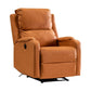 Manial-Push Back Standard Recliner Solid Color Faux Leather Recliner Chair Clearhalo 'Chairs & Seating' 'furn' 'furn_recliners' 'Furniture' 'Living Room Furniture' 'Recliners' 1200x1200_c6b95929-1294-42f1-a4ac-b5a7ed56a187