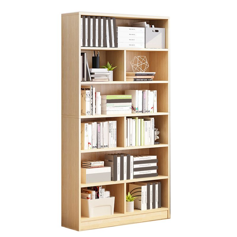 Libreria modem, libreria standard in legno ingegnerizzato con ripiani rettangolari