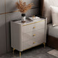 Stone Glam Chest Slaapkamer opbergkist in wit met laden