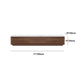 Console multimediale per TV contemporanea in legno Porta TV marrone con cassetti